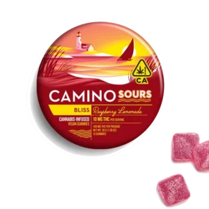 Camino Sours Raspberry Lemonade Bliss Gummies